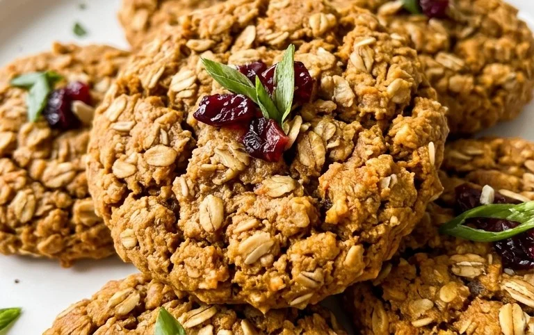 Sweet Potato Oatmeal Cookies