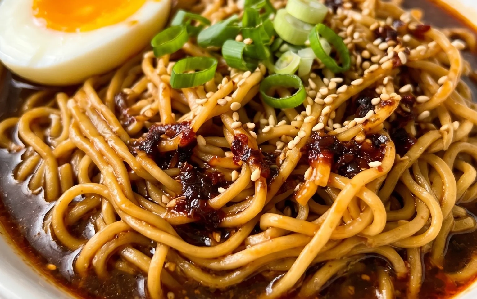 Easy Saucy Ramen Noodles