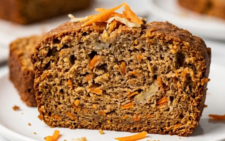Dairy Free Carrot Cake Banana Bread