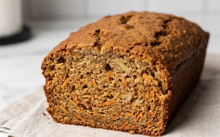Dairy Free Carrot Cake Banana Bread