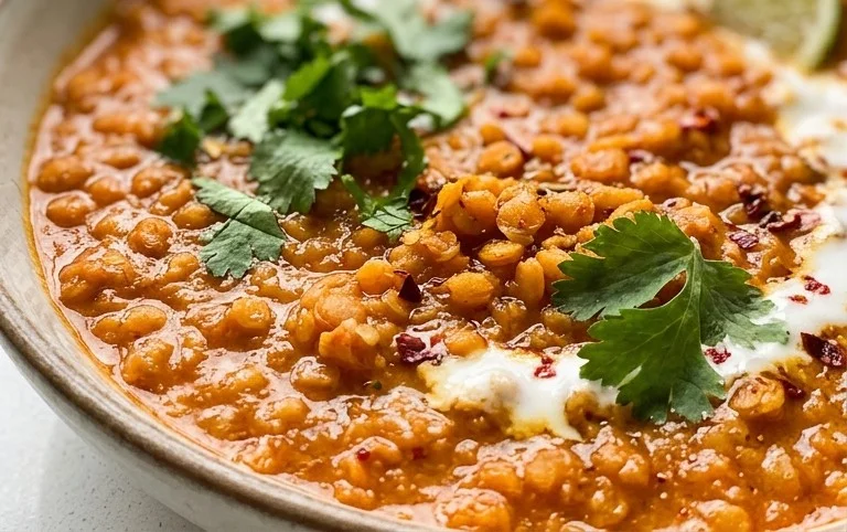 Spicy Red Lentil Curry