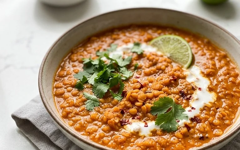 Spicy Red Lentil Curry