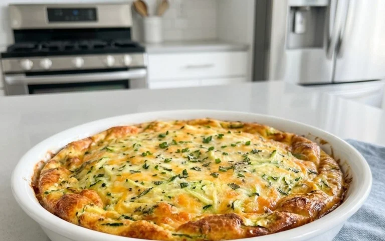 Crustless Zucchini Quiche Recipe