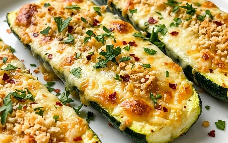 Baked Parmesan Zucchini