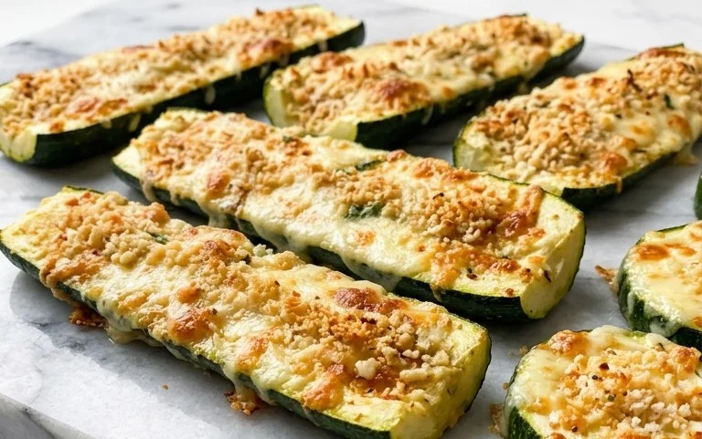 Baked Parmesan Zucchini
