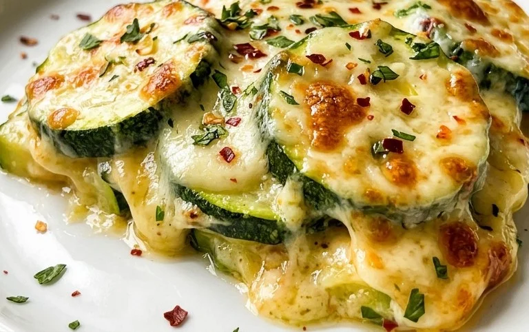 Baked Zucchini and Cheese
