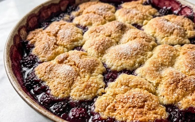 The Pioneer Women's Blackberry Cobbler