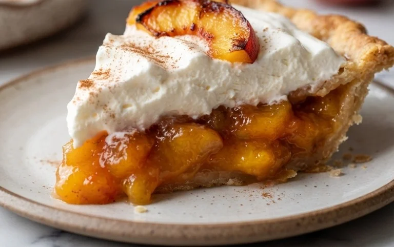 Peaches and Cream Pie