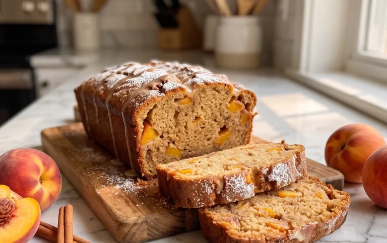 Spiced Peach Bread