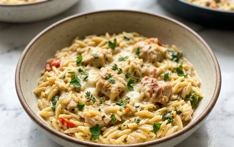 Chicken Orzo (30-Minutes, One-Pan)