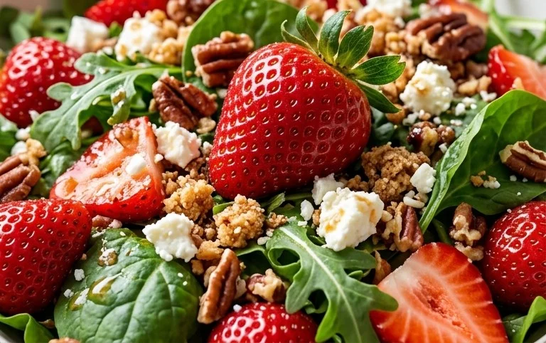 Strawberry Crunch Salad