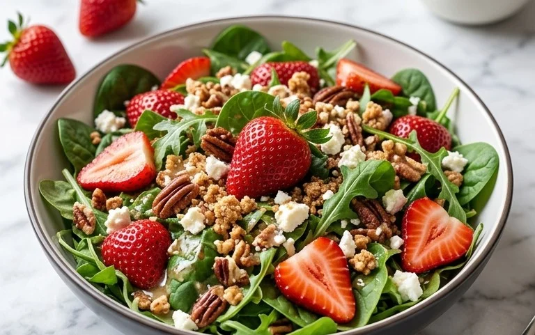 Strawberry Crunch Salad