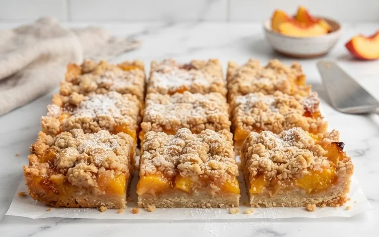 Fresh Peach Crum extractb Bars