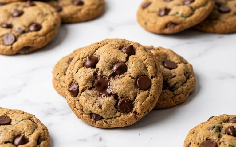 Zucchini Chocolate Chip Cookies