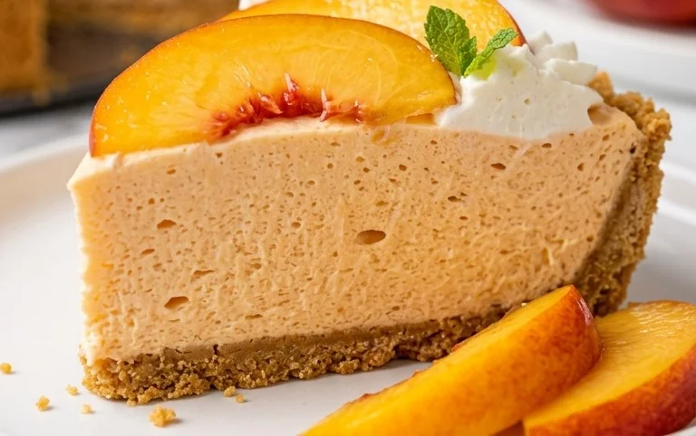 Peach Chiffon Pie