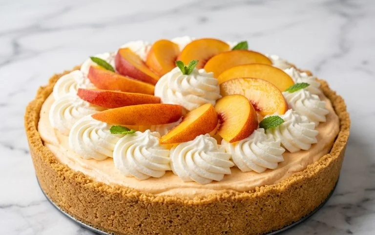 Peach Chiffon Pie