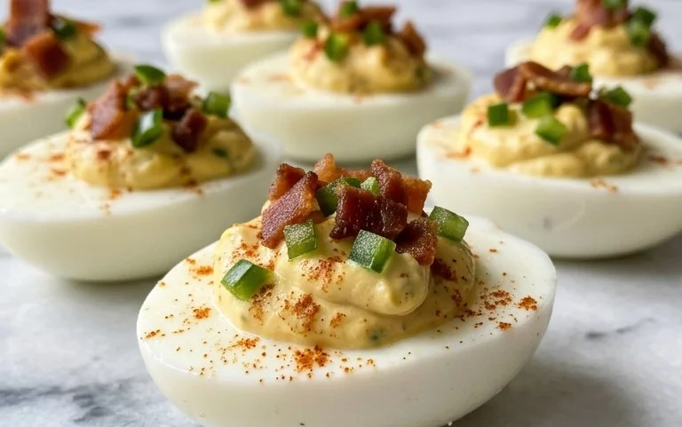 Jalapeno Popper Deviled Eggs