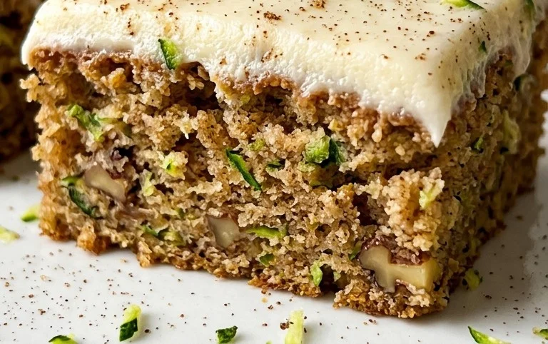 The Best Zucchini Bars