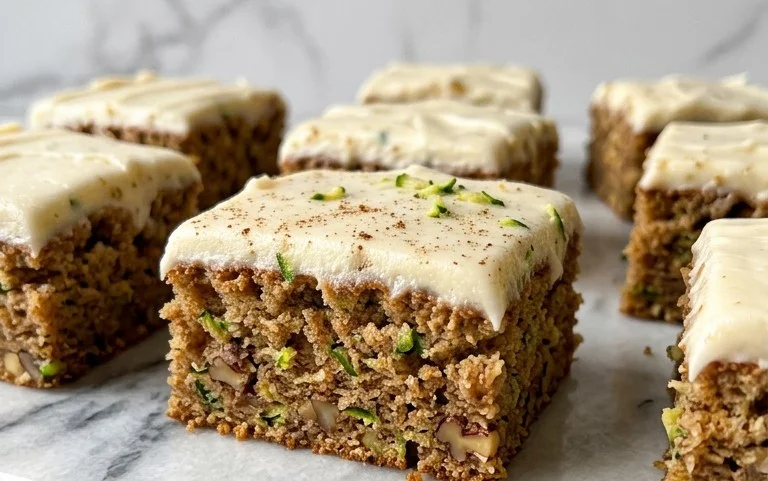 The Best Zucchini Bars