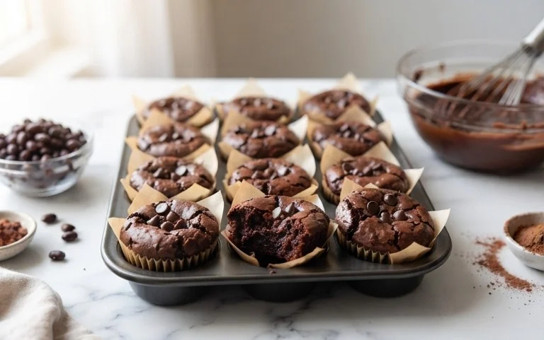 Chocolate Black Bean Brownie Bites