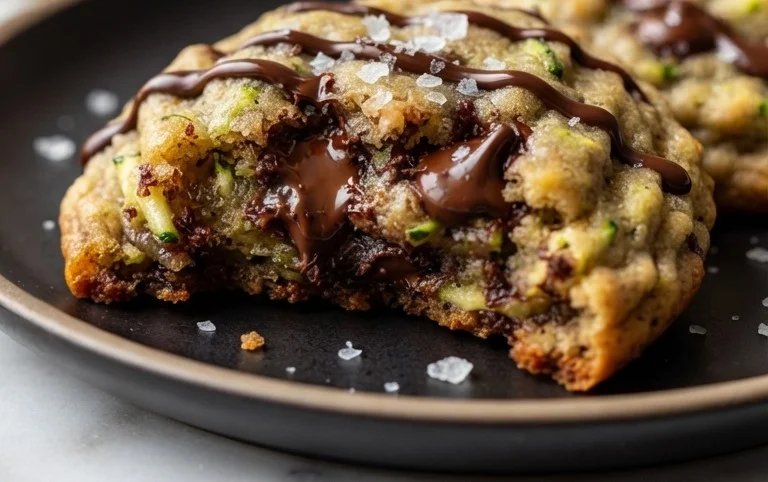 Soft Zucchini Cookies with Chocolate Chips