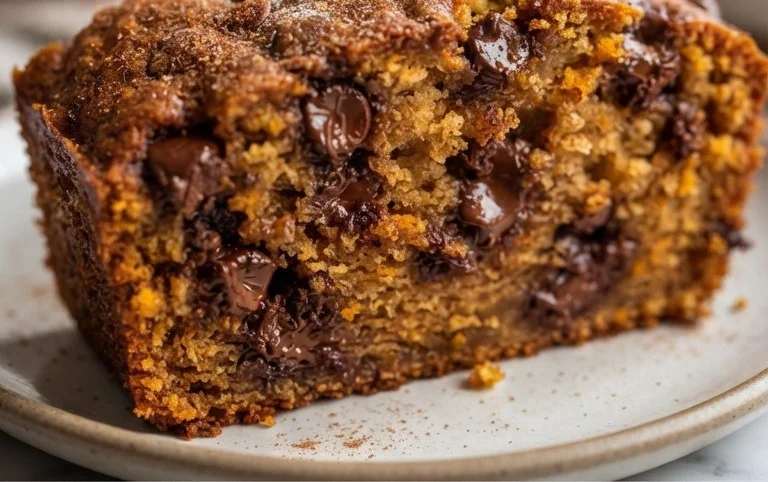 Pumpkin Chip Banana Bread