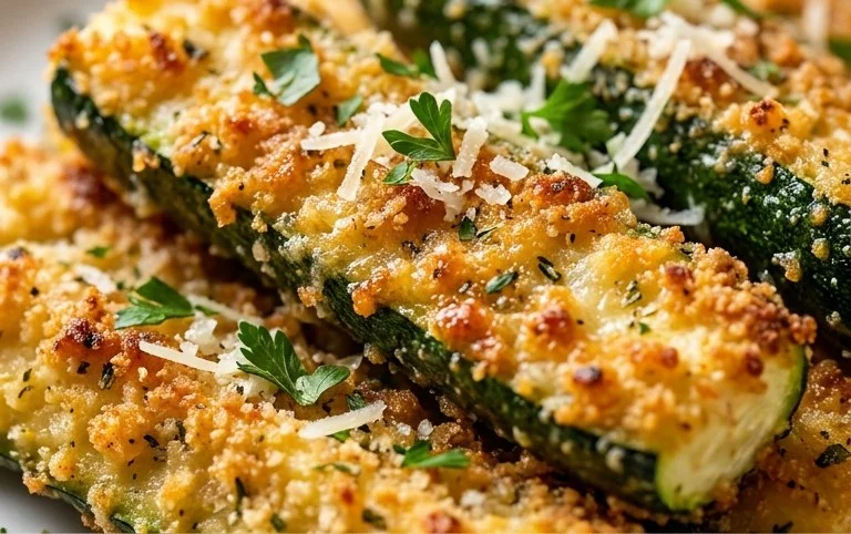 Baked Zucchini Sticks (Oven or Air Fryer)
