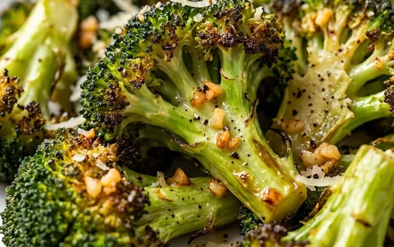 Oven Roasted Broccoli (Baked Broccoli)
