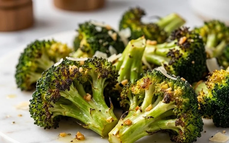 Oven Roasted Broccoli (Baked Broccoli)