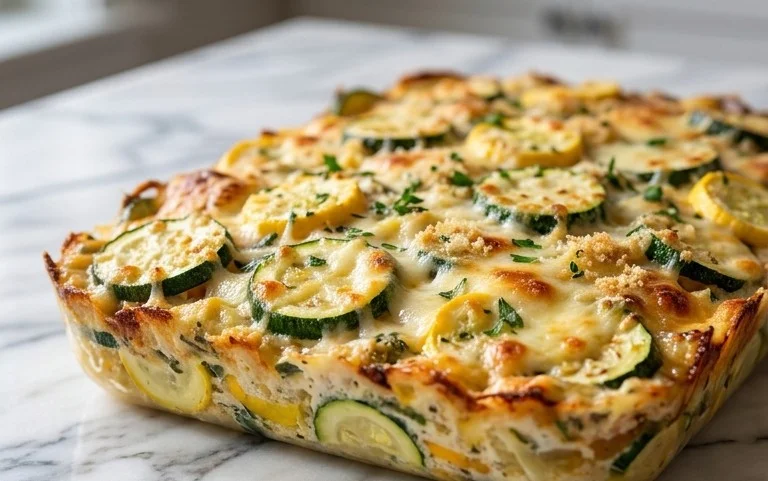 Zucchini and Squash Casserole Recipe