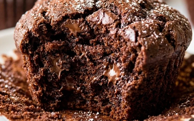 Double Chocolate Muffins