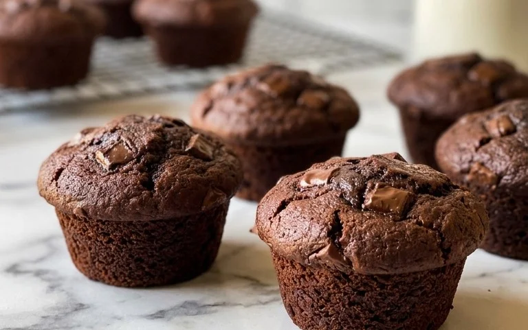 Double Chocolate Muffins
