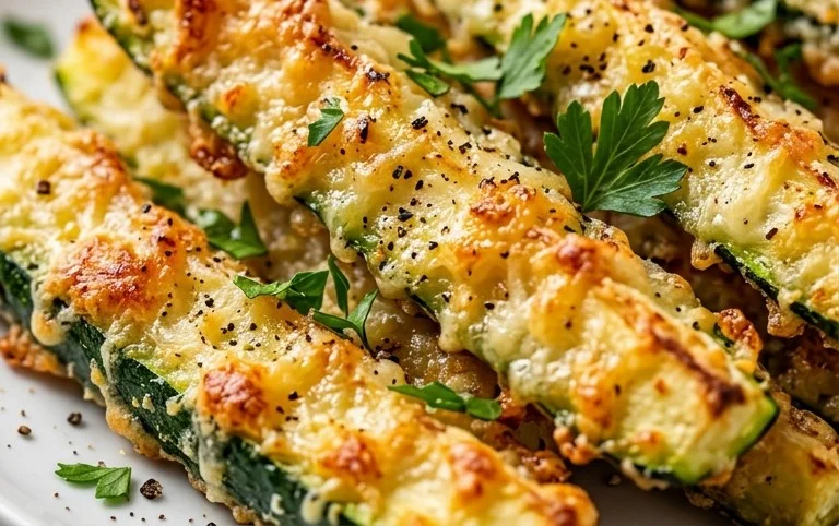 Baked Parmesan Zucchini Fries