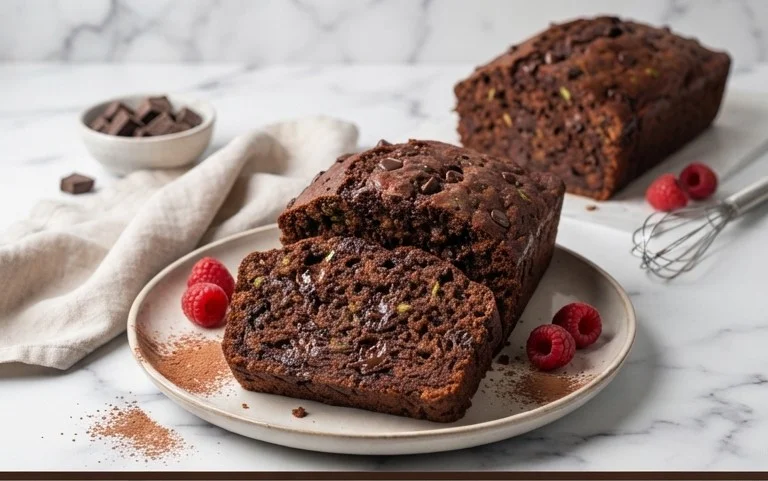 Double Chocolate Zucchini Bread
