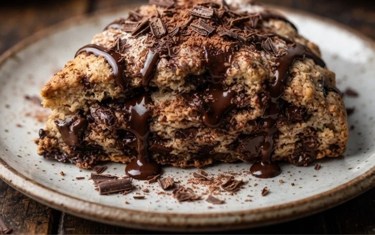 Triple Chocolate Scones