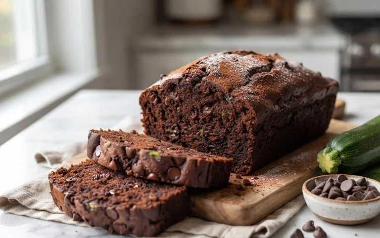 Double Chocolate Zucchini Bread