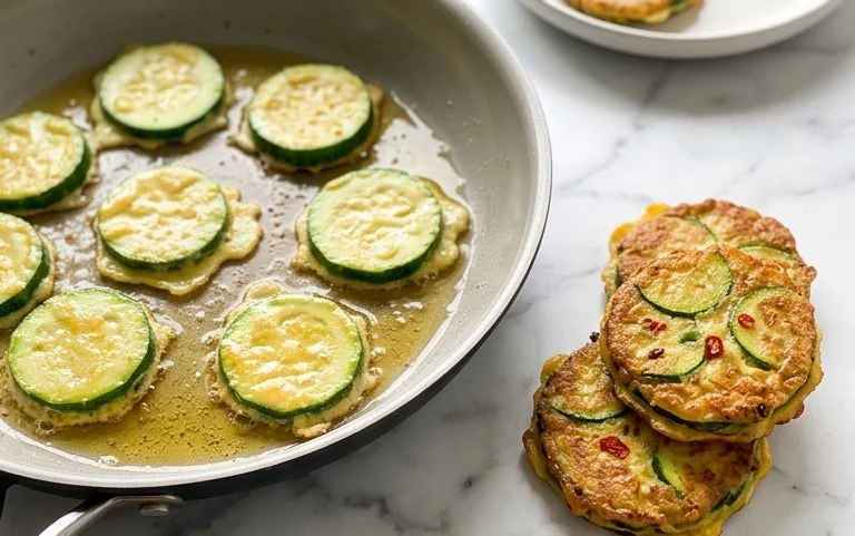 Quick & Easy Korean Zucchini Fritters (Hobak Jeon)