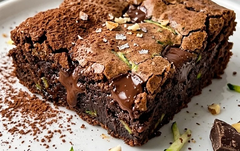 Chocolate Zucchini Brownies Recipe